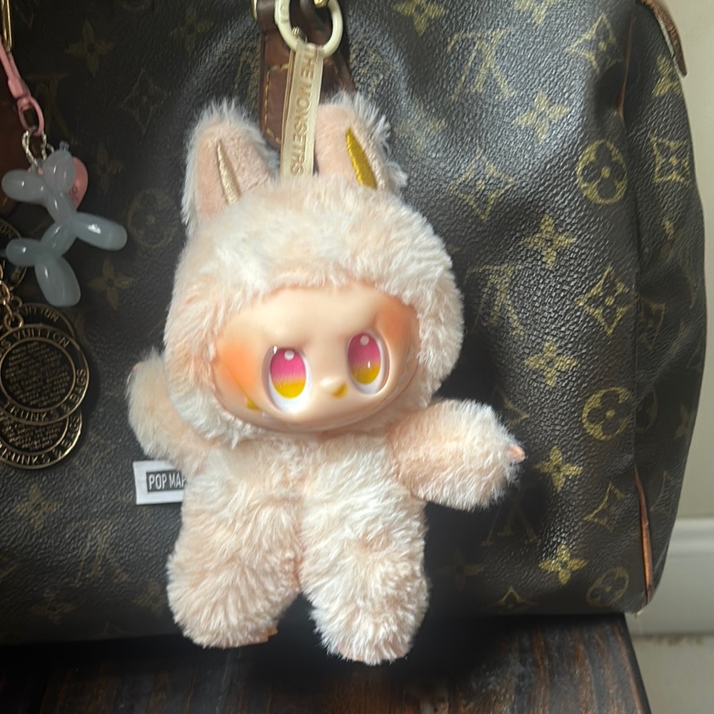 LABUBU Cute Plush Bunny Keychain